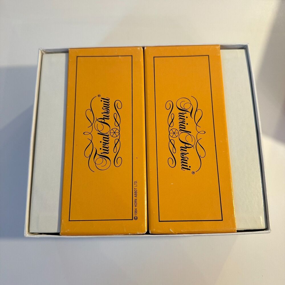 Vintage Trivial Pursuit GENUS II Subsidiary Card Set 1984 Horn Abbot Master Game